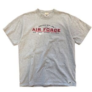 Oarsman 913 US Air Force T Shirt Mens XL Grey Vintage Made in USA Graphic Tee